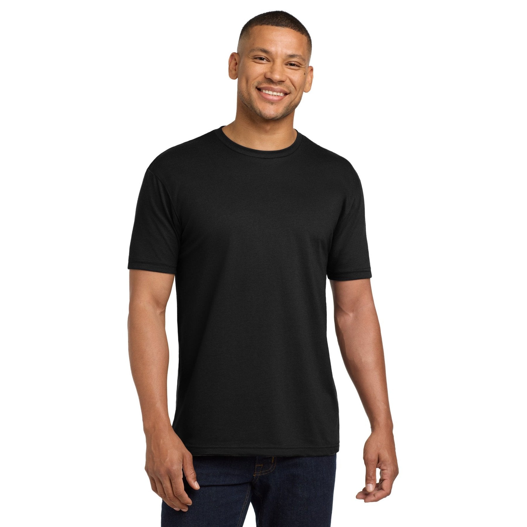 Next Level Apparel-Next Level Apparel® Unisex CVC Sueded Tee. NL6410-MedTech-1